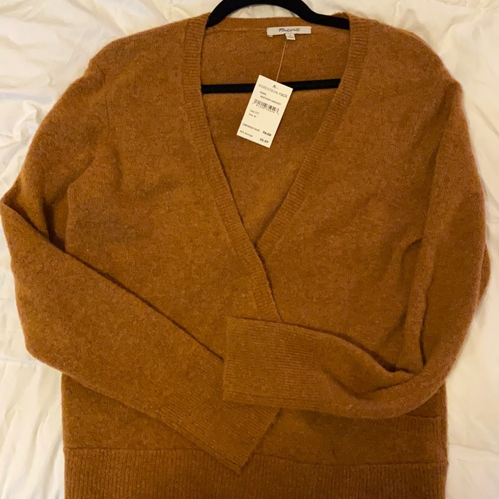Rust / Fall colored cashmere Sweater
